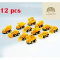 বাচ্চাদের নির্মাণের খেলনা-বাচ্চাদের জন্মদিনের উপহার, 12 পিস খেলনা যানবাহন খেলনা নির্মাণ যানবাহন বাচ্চাদের ছোট বাচ্চাদের খেলনা মিনি গাড়ি খেলনা সেট ডাই কাস্ট অ্যাসর্টেড ট্রাক ফ্রিকশন চালিত পুশ ট্রাক খেলনা - toy. 