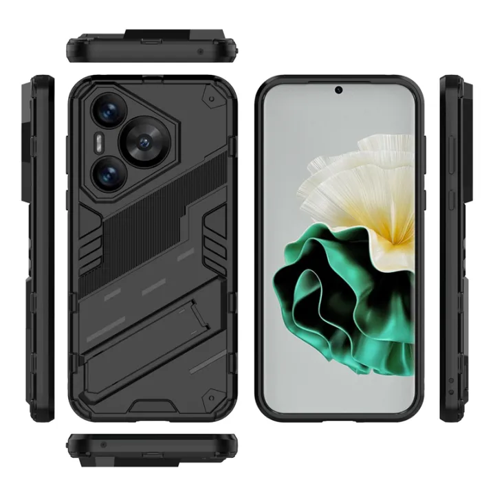 For%20Huawei%20Pura%2070%20Case%20Camera%20Protection%20Back%20Cover%20Bumper%20With%20Kickstand%20Phone%20Stand%20Hardcase%20-%20Image%203