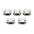 20 USB Female Type a 4-Pin DIP Right Angle Plug Jack with 50Pcs Micro-USB Type B Female 5Pin SMT Socket Jack Connector. 