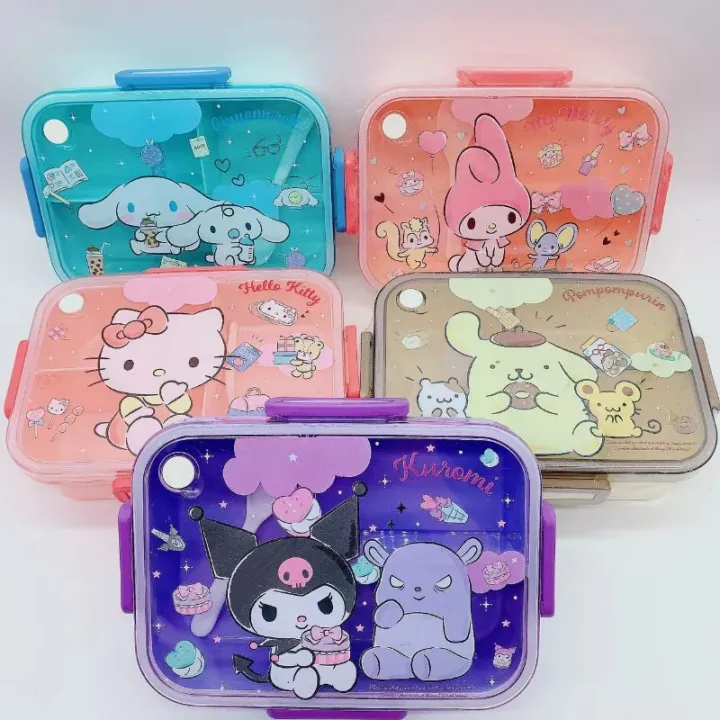 Sanrio%20Hello%20Kitty%20Kawaii%20Cinnamoroll%20Separate%20Lunch%20Boxes%20Plastic%20Kuromi%20Melody%20Bento%20Box%20Fruit%20Salad%20Box%20Child%20Tableware%20-%20Image%203