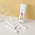 18 36 48 pcs/set Highlight Pen Solid Color School Stationery Marker Office Supplies Student Marker Textbook Highlighter Gift.
