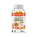 Sea Buckthorn Oil Blend, Complete Omega-7, Supports Skin, Immune, Cardiovascular, Digestive and Liver Health 120 Softgels. 