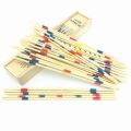 Educational Wooden Traditional Mikado Spiel Pick Up Sticks With Box Kids Funny Learning Game Classical Toys Gift.