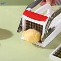 Manual French Fry Cutter Durable Potato Cutter for Cucumbers Potatoes Fruit. 