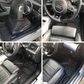 PVC Leather 5D Car Mat for spacial car - mixed color.