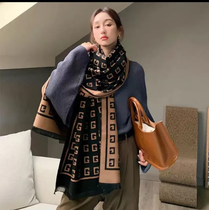 luxury%20Scarf%20Women%20Winter%20Warm%20Bufanda%20Shawl%20Wraps%20Thick%20Print%20For%20Female%20-%20Image%204