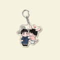 Korean BL Manga Painter Of The Night Anime Keychain Yeon Seung Ho Acrylic Key Chain Women Man Key Ring Bag Pendant. 