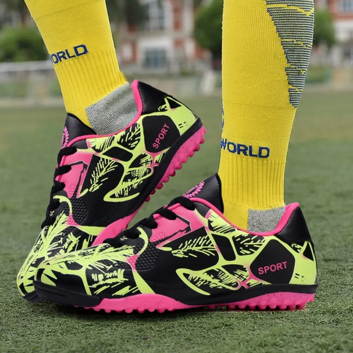 JIEMIAO%20Men's%20Superfly%20Futsal%20Soccer%20Shoes%20Kids%20Boys%20Girls%20Students%20Cleats%20Training%20Football%20Boots%20Antiskid%20Football%20Sneakers%20-%20Image%203