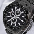 CURREN 8023 Men's Stainless Steel Business Fashion Fashion Chronograph Clock Analog Water Resistance For Men - Black. 