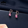 Carat Hollow Petal Water Drop Rhinestone Charm Stud Earrings Necklace Lady Jewelry Set. 