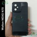 Carbon Phone case for Walton NEXG N70 / N70 / Walton NEXG N70 Carbon Mobile Back Case Soft Carbon Phone Cover.