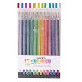 1 Set Gel Pens for Adult Coloring Book Glitter Gel Pens for Kids Colored Gel Glitter Pen (18 Colors). 