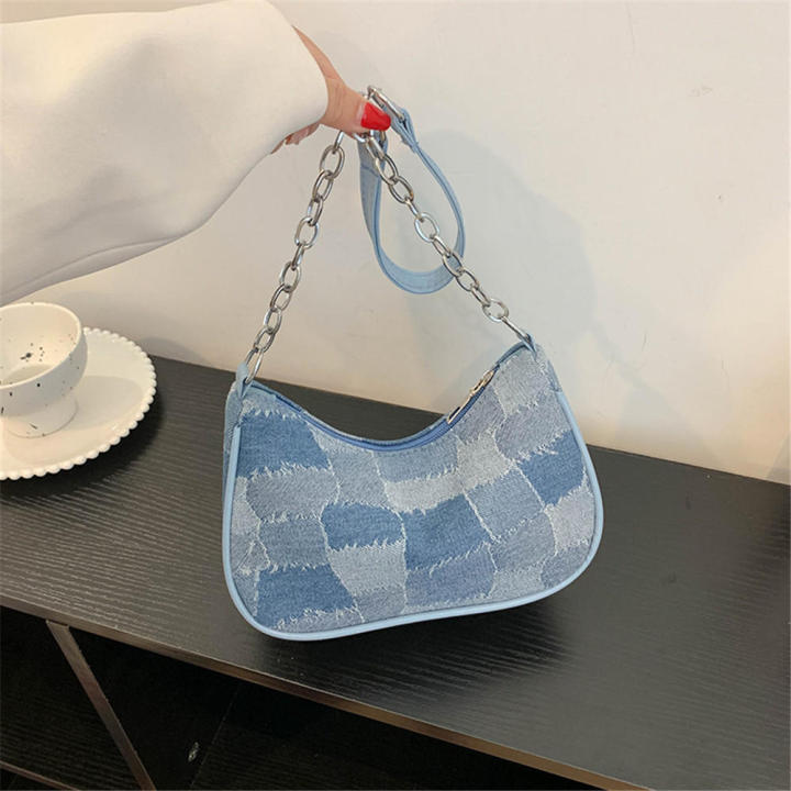 French niche chain bag women's new handbag advanced all-match retro one-shoulder armpit bag