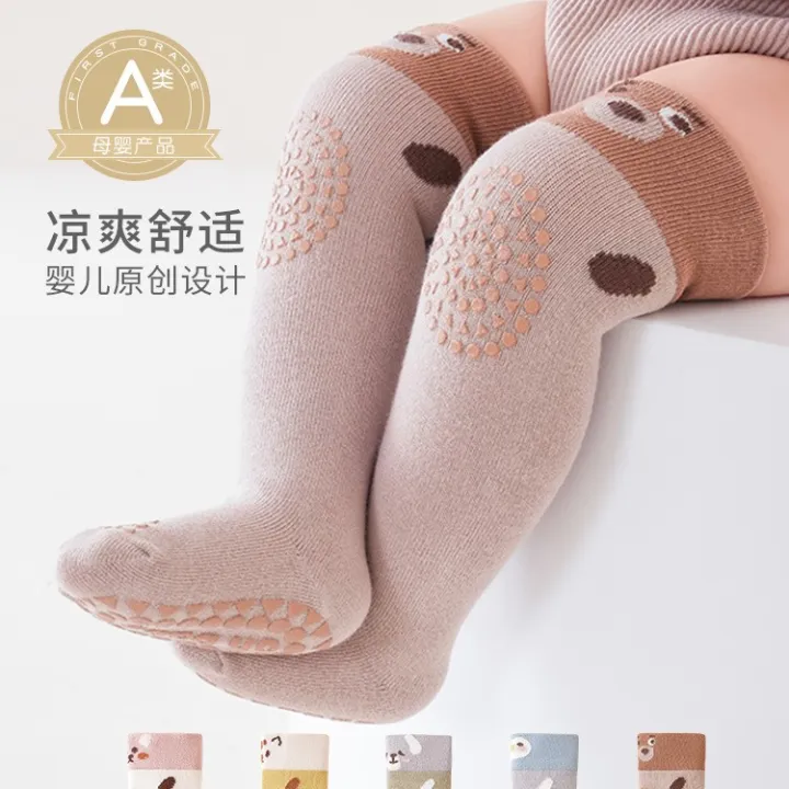 Baby%20Long%20Anti-slip%20Knee%20Socks%20Cartoon%20Combed%20Cotton%20Children%20Socks%20Newborn%20Baby%20Socks%20-%20Image%203