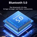 (New)D Monster D03 Suitcase Shape IPX4 TWS Wireless Bluetooth 5.0 Earphone. 