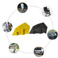 Car Wheel Driveway Ramps Portable Lightweight Car Curb Ramps Heavy Duty Plastic Threshold Ramp Kit For Car Trailer Truck Bike. 