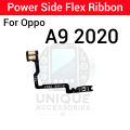 Oppo A1K A9 2020 A31 2020 A71 A83 A96 Power on / off Switch Button Side Volume Up Down Buttons Flex Cable Replacement Parts.