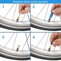 Bicycle Tubeless Sealant Injector and Presta Valve Core Removal Tool.