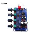 【Alizeker Mall】XH-M164 NE5532 Stereo Pre-amp Tone Board 4 Channels Module 4CH CH Control Circuit Telephone Preamp. 