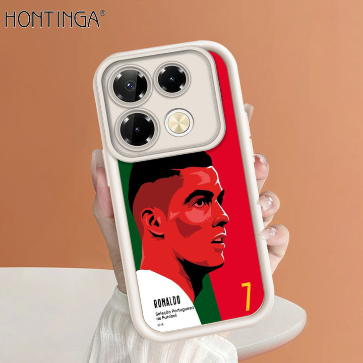 Hontinga for Infinix Note 40 Pro 5G Back Cover Cristiano Ronaldo