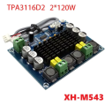 XH-M543 12-26V Dual Channel Stereo High Power Digital Audio Power Amplifier Board Amplification DIY Module. 
