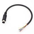 Breakout Cable Yaesu Ct-62 Cat Cable 8 Pin Mini Din Male Serial Adapter For Yaesu Band Data Cat Linear Tuner Ft-897 Ft-897d. 