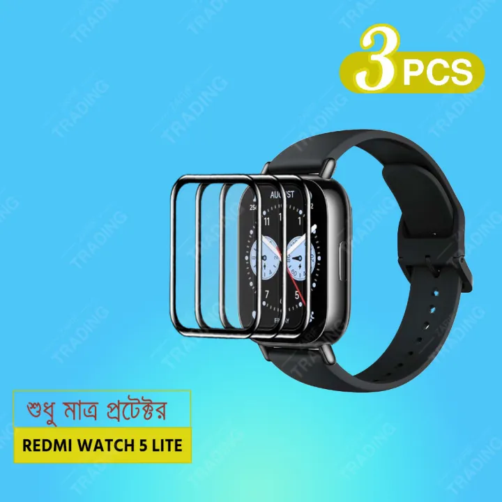 Redmi%20watch%205%20Lite%20Smart%20Watch%20Full%20Coverage%20Plastic%20Screen%20Protector%20-%20Image%202