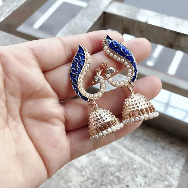 Stud%20Earrings%20Exquisite%20Peock%20Faux%20Pearls%20Dangle%20Earrings%20-%20Image%205