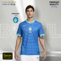 Comfortable Brazil jersey Copa America Home & Away Kits - Men & Women Half sleeve Thai premium Brazil World Cup Jersey. 
