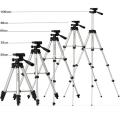 Multi Level Tripod For Camera & Phones - Silver. 