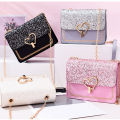 2022 Newest Women Bag Crossbody Bags For Women Cute Chain Handbag Glitter Sequins Women Leather Shoulder Bag Bolsa Feminina. 