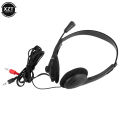 3.5mm Wired Stereo Headset Noise Cancelling Earphone With Microphone Gaming Headphone for Computer Laptop Desktop. 