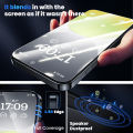 WSKEN Screen Protector for iphone 14/14pro/15 Pro/15 Pro Max Full Cover Tempered Glass,Easy Install.