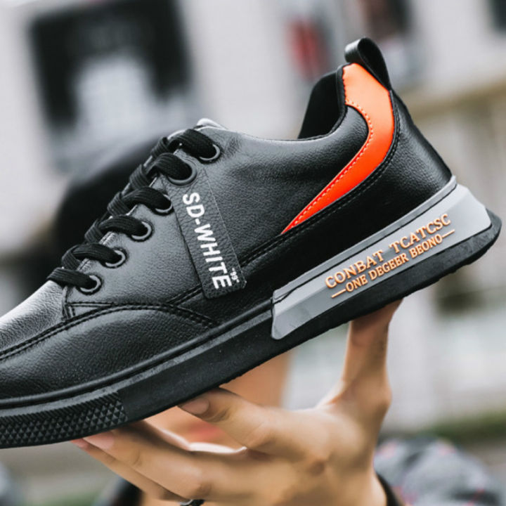 IELGY%20men's%20board%20shoes%20Korean%20leather%20small%20white%20shoes%20casual%20shoes%20men's%20all-match%20men's%20shoes%20-%20Image%204