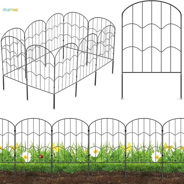 Garden%20Fence%20Panel%20Metal%20Border%20Edging%20Tall%20Decor%20Section%20Panels%20Flower%20Bed%20Fencing%20Patio%20Fences%20for%20Pets%20Stairs%20Outdoor%20Restaurant%20Dogs%20-%20Image%208