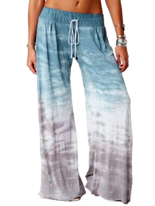 Women's%20Lounge%20Pants%20Loose%20Lace%20Up%20Casual%20Pants%20Gradient%20Tie-Dye%20Printed%20Yoga%20Sport%20Long%20Pnats%20Wide%20Leg%20Pants%20-%20Image%205