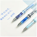 Simple and Stylish abs Resin Pen Body Pen Kit Fresh Youth Pure Color Student Writing Practice Signature Pen. 