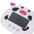 Cartoon Cow Panda Shape Digital Timer Kid Study Kitchen Countdown Alarm Clock. 