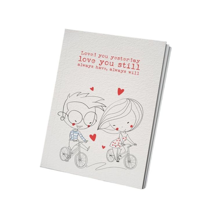 Papertree Loved You Yesterday Notebook Sketchbook Drawing Sketchpad
