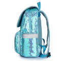 Cartoon laser glitter backpack, Korean version fashionable children's bag, versatile student backpack. 