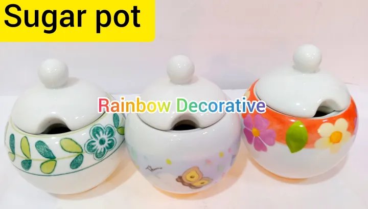 Gorgeous Sugar Pot - Add Elegance To Your Coffee Or Tea Time With This Beautiful Sugar Pot