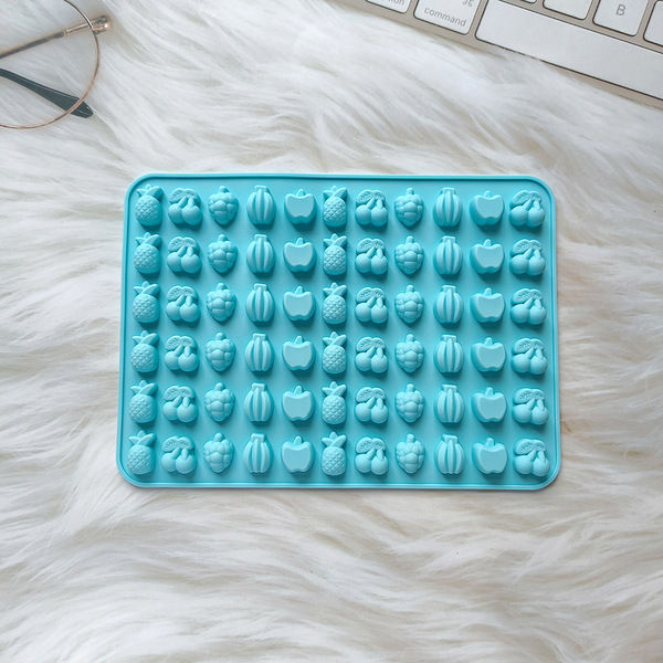 66-Cavity Pineapple Silicone Mold – Non-Stick Chocolate, Candy & Cookie Baking Mold for Kids DIY Snacks