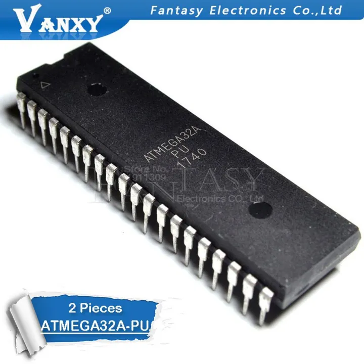 【happy one】2 পিস ডিপ ডিপ-40 atmega32 32a-pu ATMEGA32L-8PU ATMEGA32-16PU