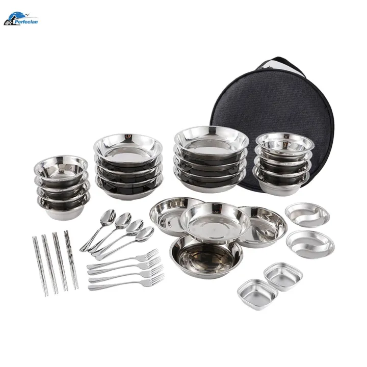 Stainless%20Steel%20Plates%20and%20Bowls%20Camping%20Utensils%20for%20Outdoor%20Use%20Barbecue%20-%20Image%206