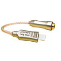 Lightning To 3.5mm DAC Earphone Amplifie Digital Decoder Aux Audio Hifi Adapter. 