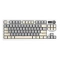 BOW Wireless Gaming Mechanical Keyboard Hot Swap RGB Bluetooth Keyboard Rechargeable Wired Keyboard With Multi-Function Knobs.