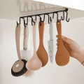 Premium Wall Mounted Double Row Hook Rack. 