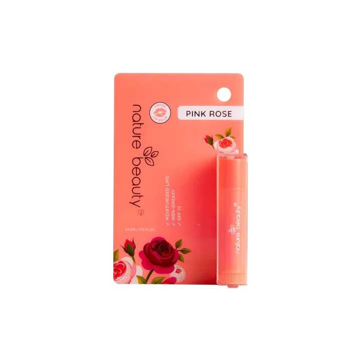Nature%20Beauty%20Tinted%20Lip%20Balm%20-%20Pink%20Rose%203.5%20-%20Image%202