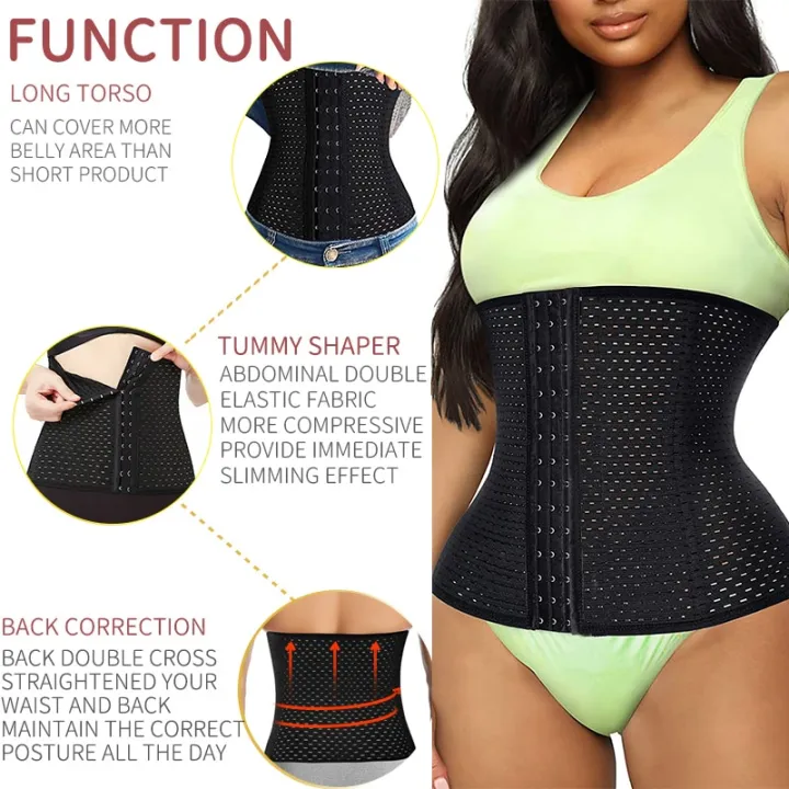 Women's%20Corset%20Waist%20Trainer%20Body%20Shaper%20for%20Weight%20Loss%20Waist%20Cincher%20Hourglass%20Trainer%20Breathable%20Elastic%20Girdle%20Cincher%20-%20Image%206