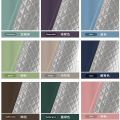 Modern Simple Solid Color 100% Full Shading Bedroom Thickened Windproof Warm Curtains Super Sound Insulation and Noise Reduction. 